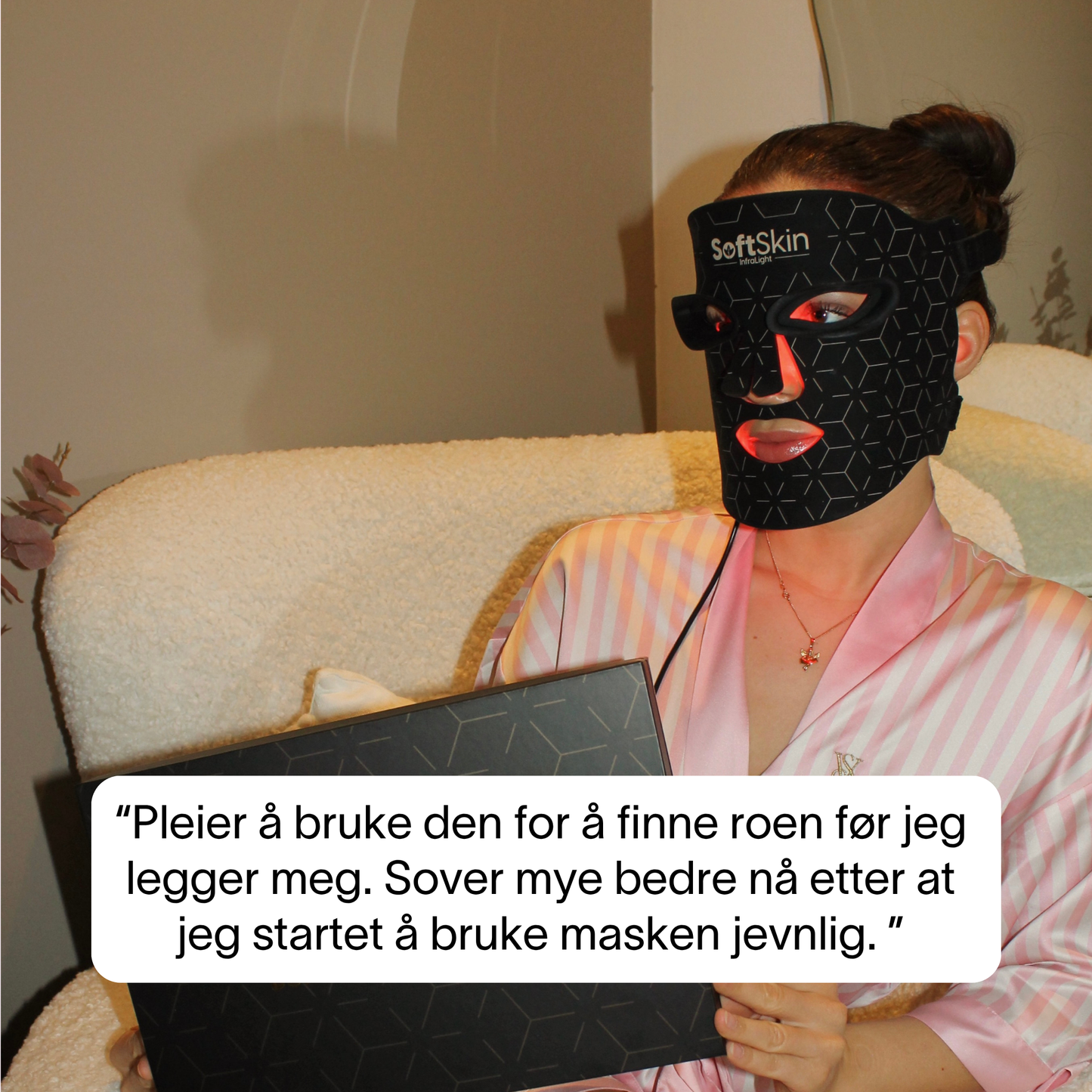 SoftSkin InfraLight® LED-maske