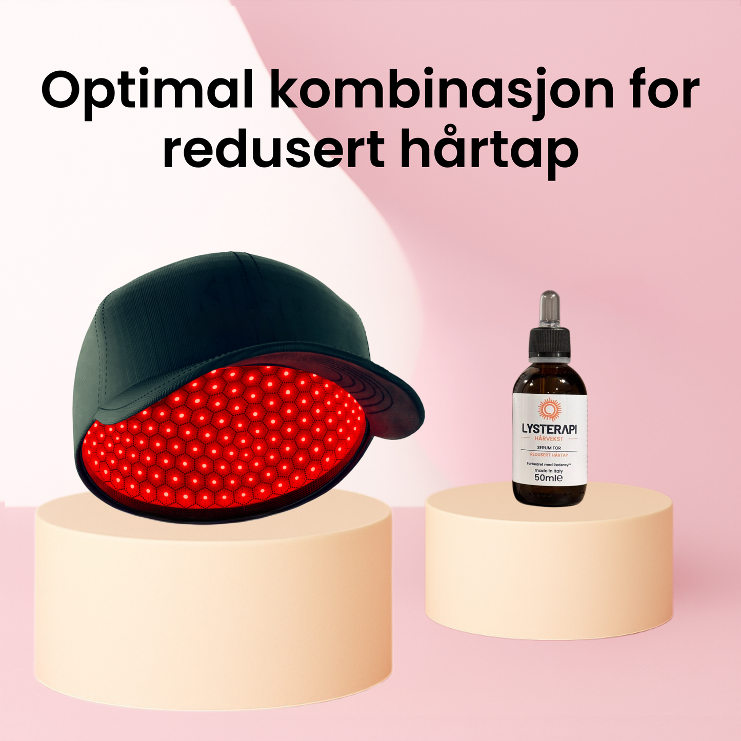 Hårvekst Serum for økt hårvekst og redusert hårtap